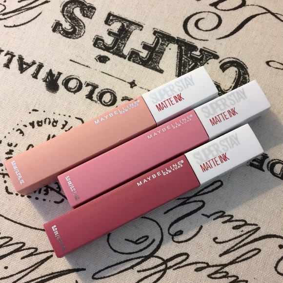 Maybelline Super Stay Matte Ink Bundle